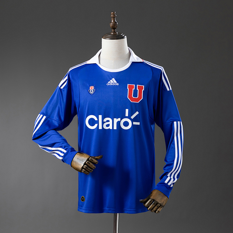 Retro 2011 Manga Larga Universidad de Chile local S-XXL